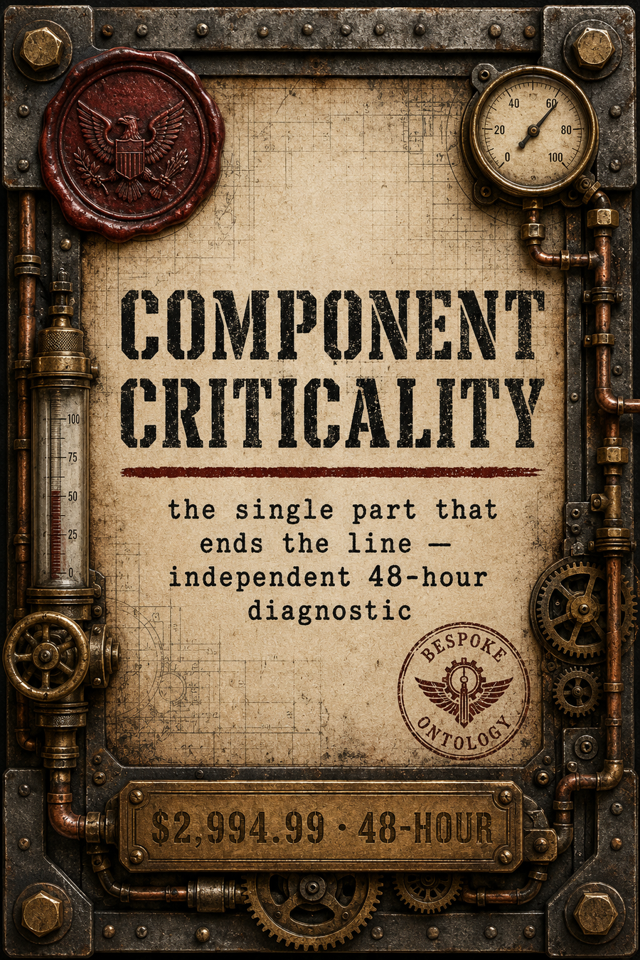 Bespoke Component Criticality Diagnostic