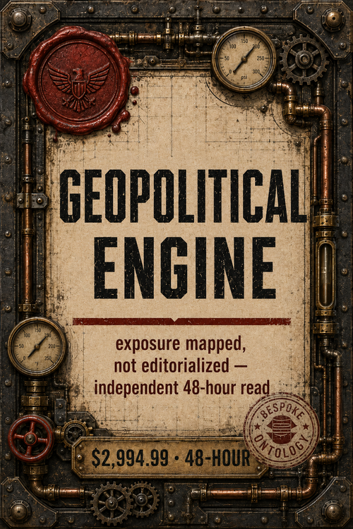 Bespoke Geopolitical Engine