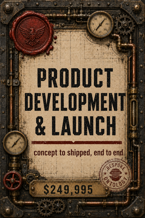 Bespoke Product Development &amp; Launch