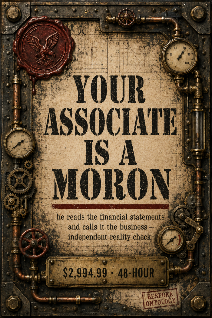 My Blackstone Associate Is A Moron But I Can't Tell Anyone. What Do I Do?