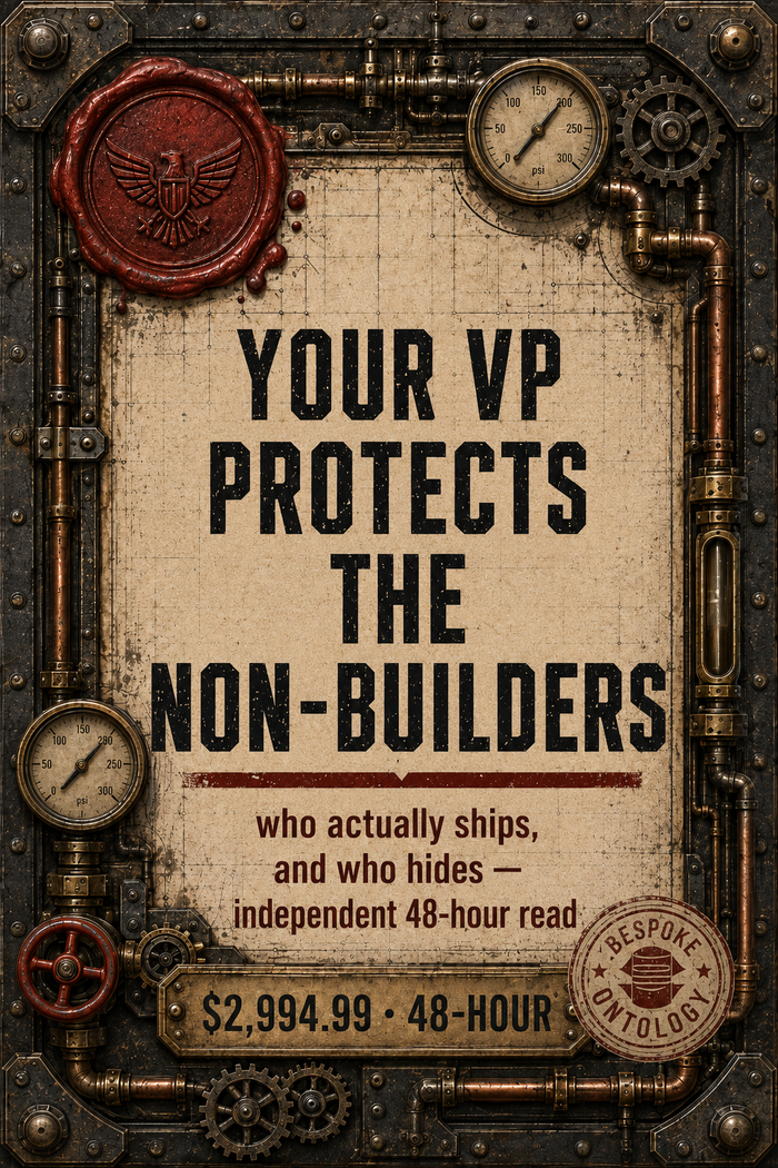 My VP Of Engineering Protects The People Who Don't Build. What Do I Do? — Engine
